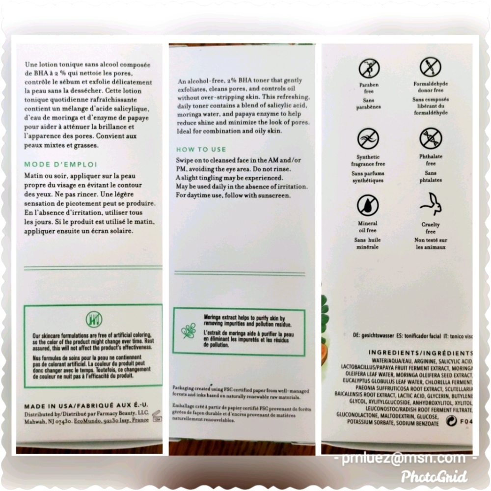 Farmacy Deep Sweep 2% BHA Toner - Picture 5 of 6